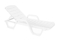 Шезлонг Avangarde белый