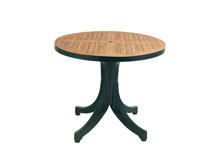 Пластиковый стол Дива D90 зеленый