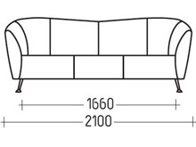 Диван "Парус-3" DLS