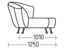 Диван "Парус-шезлонг" DLS