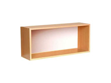 Полка книжная навесная без стекла