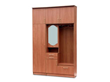 Шкаф с вешалкой Делла (секция 1,0 м)