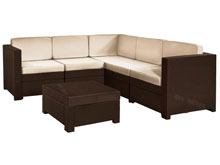 Комплект садовой мебели Provence set коричневый