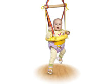 Детские прыгунки с обручем