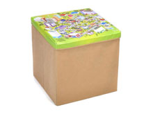 Детский пуф Город