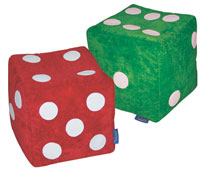 Пуф Игральный кубик MatroLuxe 300x300x300