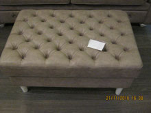 Пуф "Куин" Кожзам Nubuk buff