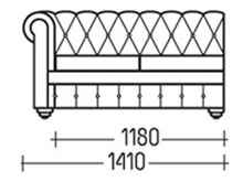 Диван "Куин-Секция 2" DLS