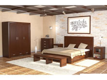 Спальня Магия чисел каштан