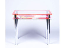 Стеклянный стол Рамка фотопечать