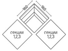 Диван Релакс-Угол DLS