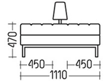 Диван "Римини дабл" DLS