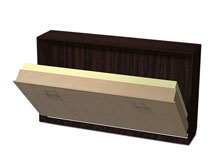 Шкаф-кровать горизонтальная Алиса ГК 90х200