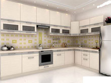 Кухня Адель-10 дуб молочный (4,2 м)