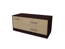 Тумба с тремя отделениями Алиса Т 1200