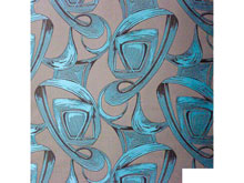 Ткань жаккард Ролекс Aguamavine