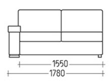 Диван "Санди-Секция 3" DLS