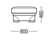 Пуф Сантана DLS