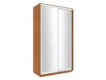 Шкаф-купе 140х60х240 2 двери зеркальные