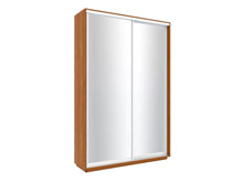 Шкаф-купе 160х45х240 2 двери зеркальные