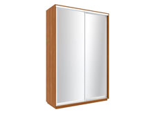 Шкаф-купе 160х60х240 2 двери зеркальные