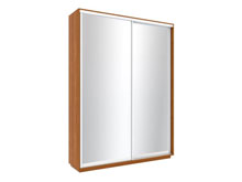 Шкаф-купе 180х45х240 2 двери зеркальные