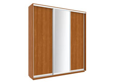 Шкаф-купе 220х45х240 2 двери ДСП + зеркало