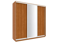 Шкаф-купе 240х60х240 2 двери ДСП + зеркало