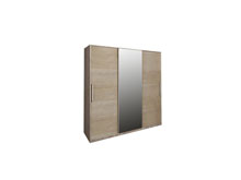 Шкаф-купе Соната глянец белый дуб сонома декор