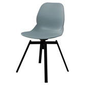 Spider cтул поворотный серо-голубой