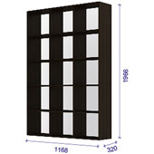 Стеллаж "Color" "№3" LuxeStudio