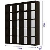 Стеллаж "Color" "№4" LuxeStudio