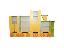 Стенка детская Паровоз