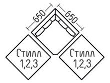 Диван Стилл-угол DLS