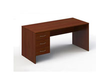 Стол Стандарт 158х70х74 с подвесной тумбой на 3 ящика