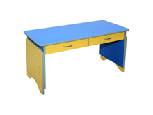 Стол детский 2-местный с ящиками