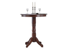 Стол барный Адажио каштан