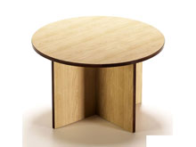 Стол круглый 120х120х75