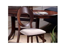 Комплект стол Лайза каштан+стул Итали венге