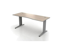 Стол прямой Волна 180х70х75.5