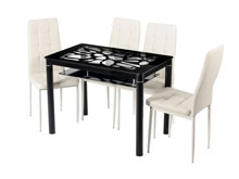 Стол обеденный T-300-2 черный