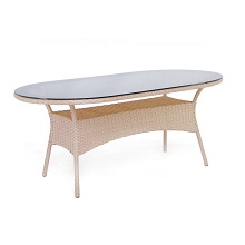 Стол "Монтана" (прозрачное стекло 6 мм)  Pradex