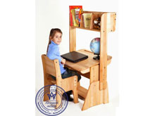 Парта С-890 надстройкой Н-891