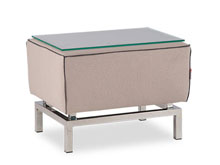 Стол прикроватный "Ван дер Роэ" DLS