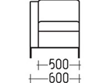 Диван Стоун-Секция 1 DLS