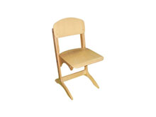 Стул детский фанерный Антошка лак