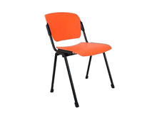 Стул ERA plast arm black