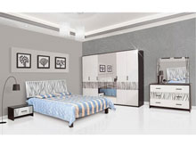 Гарнитур для спальни Бася новая (Нейла) 6Д