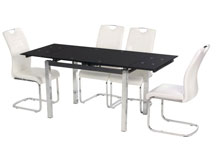 Стол обеденный T-231 черный