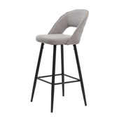 Taylor полубарный стул серый